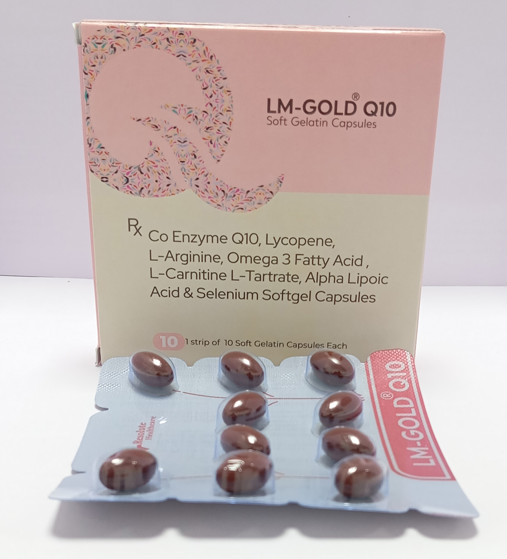 LM Gold Q10 Soft Gel Capsules