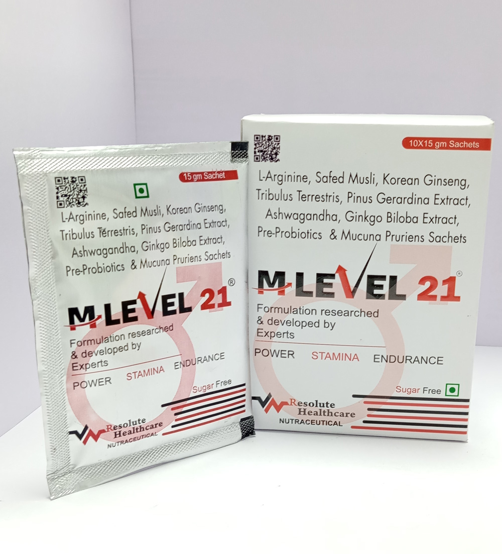 M Level 21 Sachet