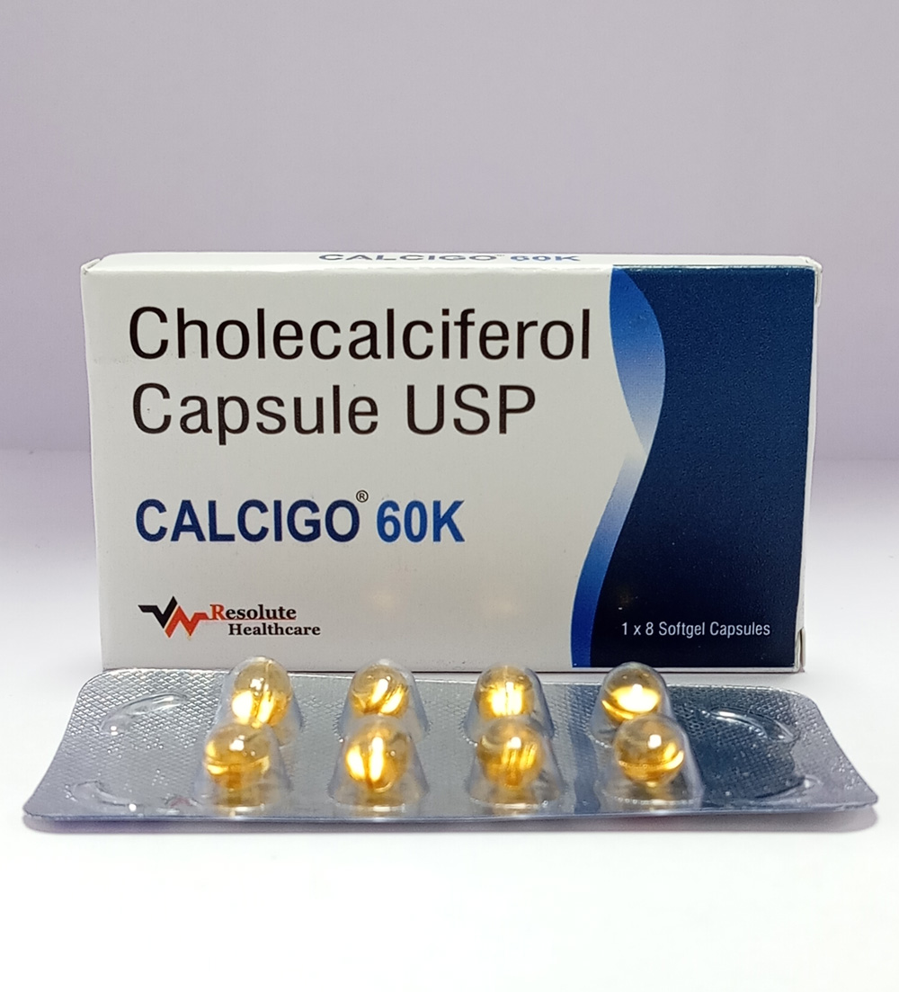 Calcigo 60K Soft Gel Capsules