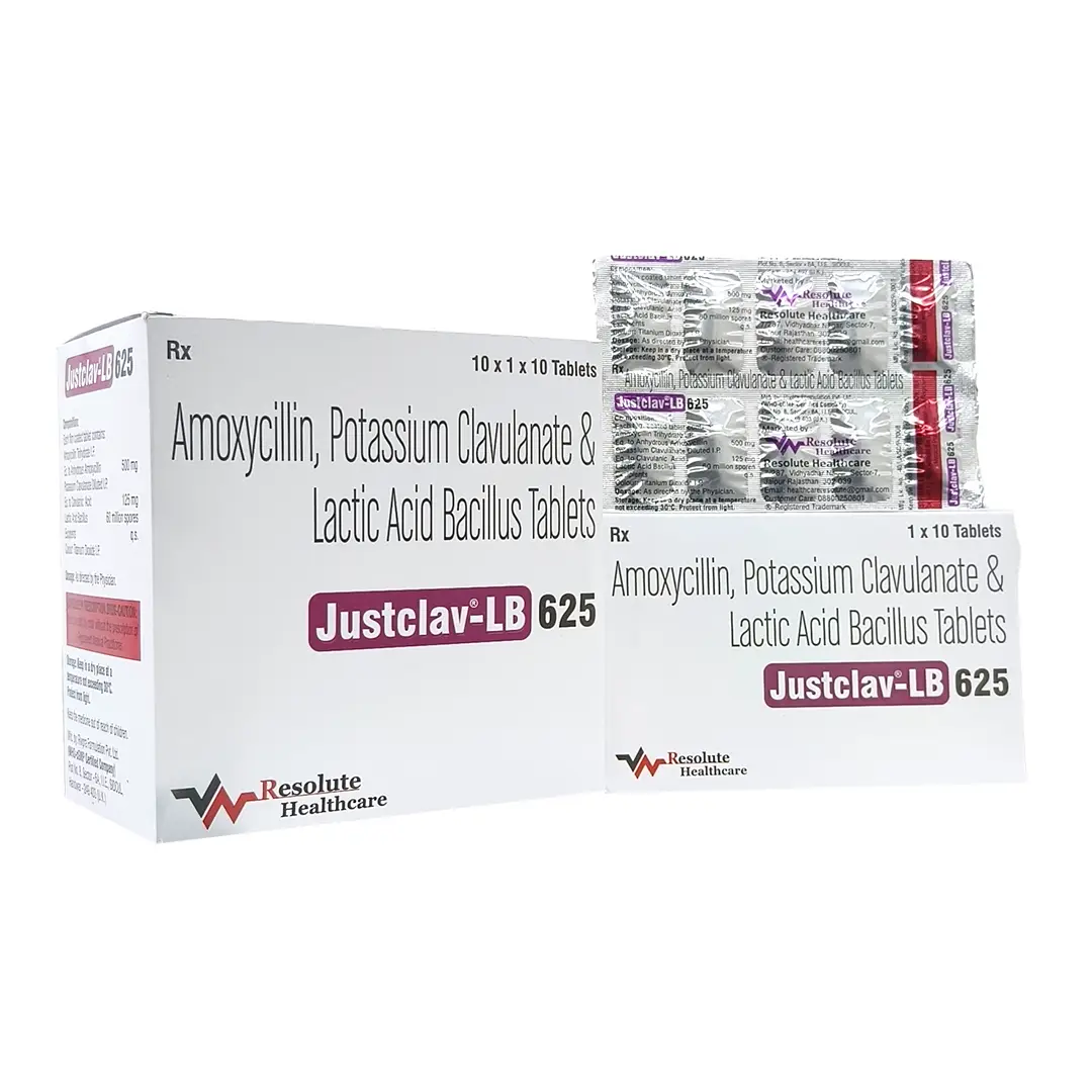 JustClav LB 625 Tablets