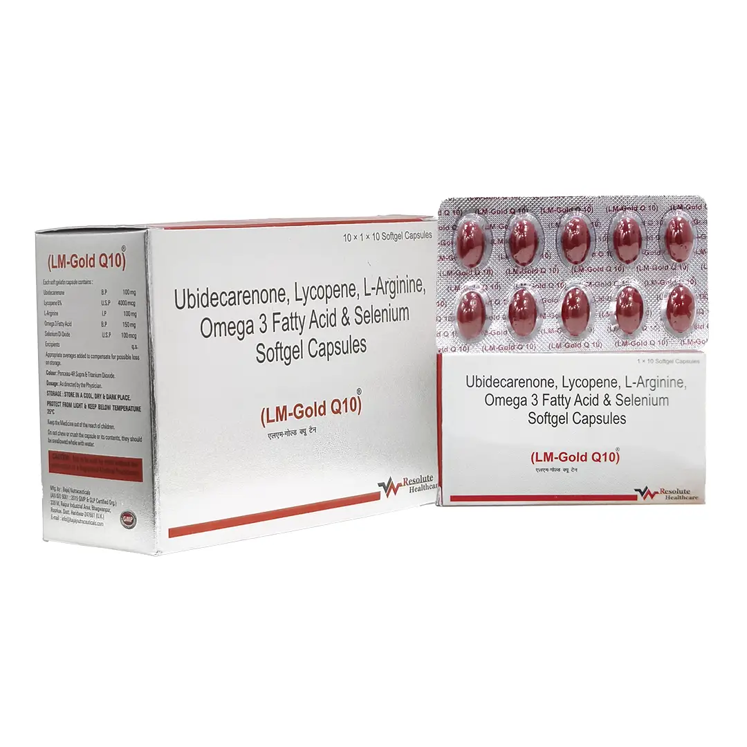 LM Gold Q10 Soft Gel Capsules